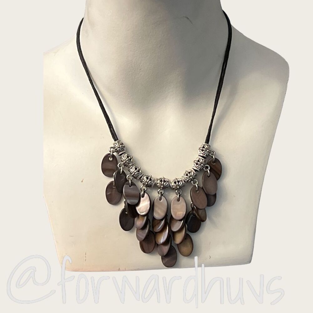 Lia Sophia Cascade Bib Style Necklace